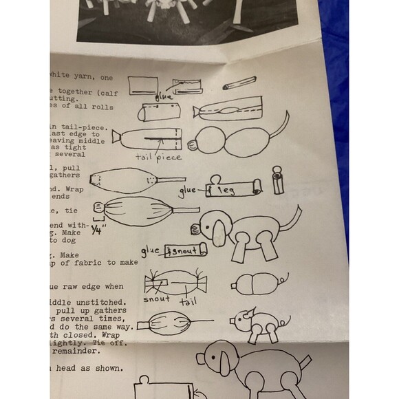 Craft Patterns Annie's Attic Mammy & Family 53-0 & Farmyard Animals 91-5 - Picture 13 of 15